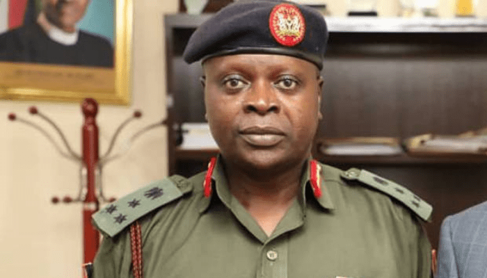 Gen. ShuaibuI Ibrahim, director general of NYSC