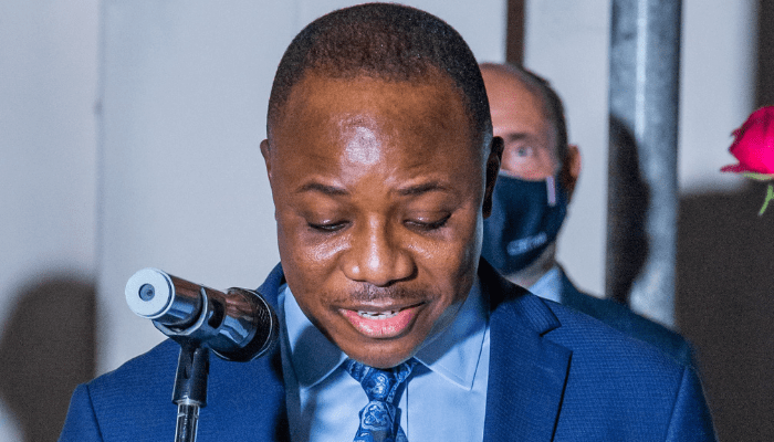 Gabriel Taminu Adud, permanent secretary of, Ministry of Foreign Affairs