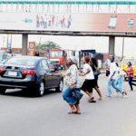 Pedestal bridge in Lagos, Nigeria