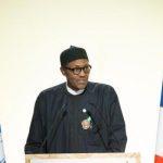 President Buhari in France