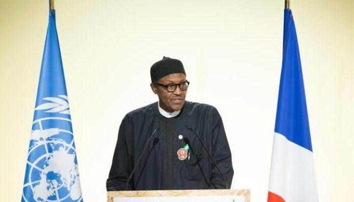 President Buhari in France