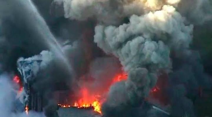 Breaking News: Gas explosion rocks Papa Ajao in Lagos