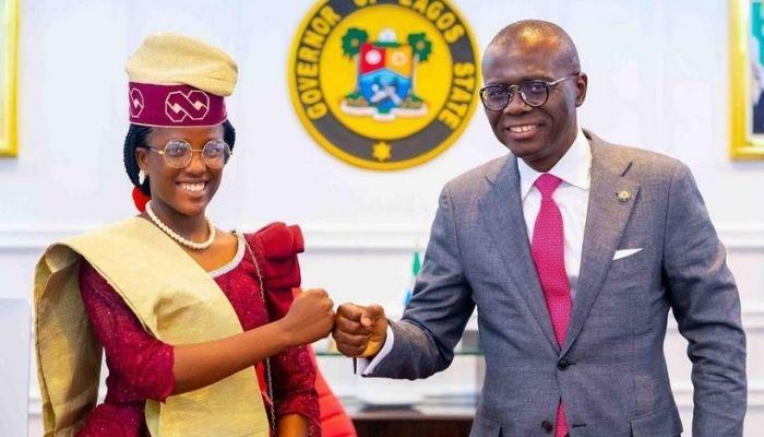 Jemimah Marcus & Babajide Sanwo-Olu