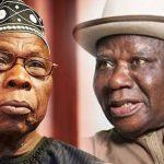 Olusegun Obasanjo and Edwin Clark