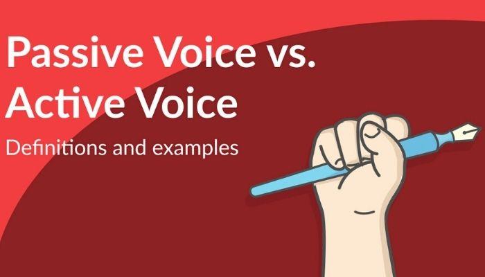 passive and active voice