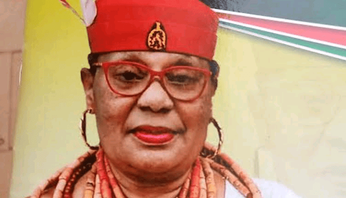 Obi Martha Dunkwu, Omu of Okpanam and Anioma.