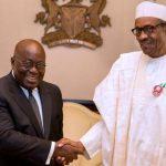 President Muhammadu Buhari and President Nana Akufo-Addo