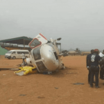 Helicopter crashes in bauchi
