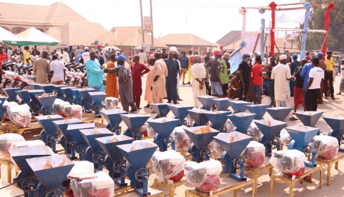 Goods donated by lawmakers