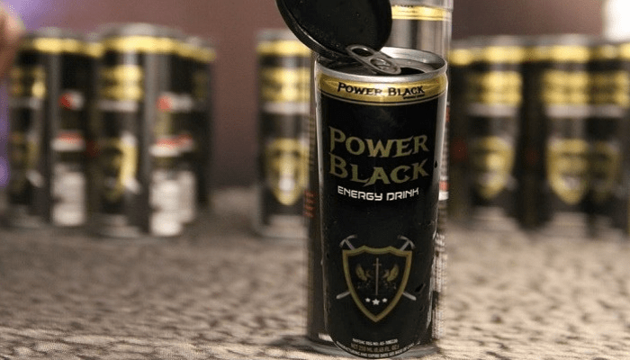 Power Black Energy drink