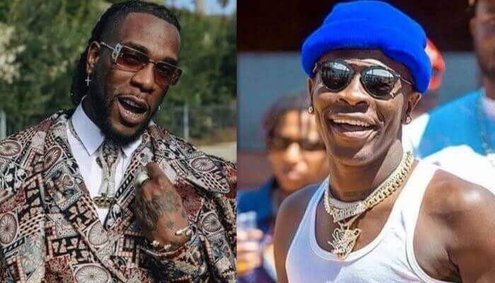 Burna Boy and Shatta Wale