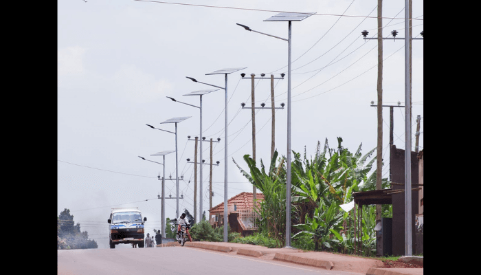 Solar street light
