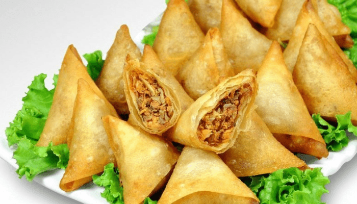 Beef samosas