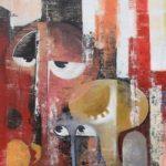 Nuclear-family-painting-on-canvass