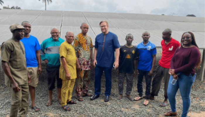 West Africa’s first mini grid