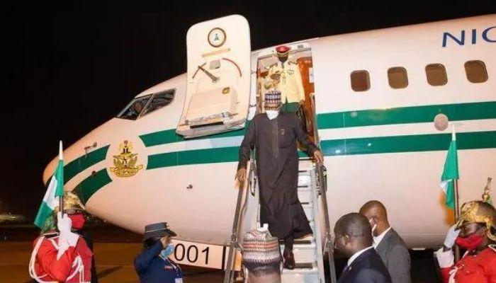 APC convention 2022 - Buhari's arrival