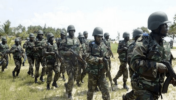 Troops in Taraba