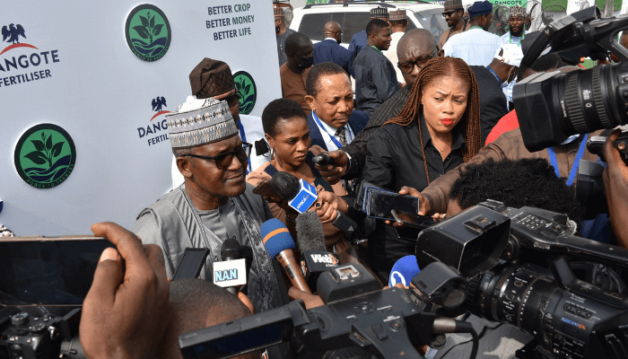 Dangote fertilizer plant launch