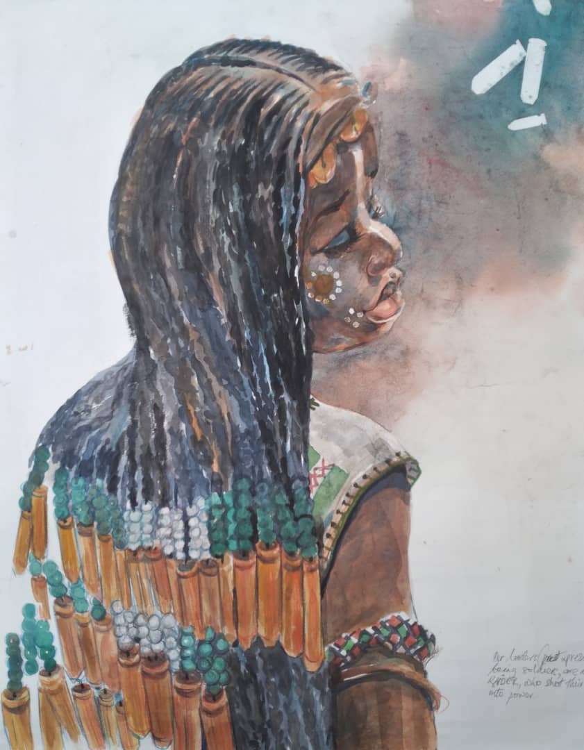 Wanted,! Braiders, Not Raiders by Ijalobomo, Nigerias anonymous artist