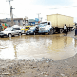 Bad roads in Ado-Ekiti