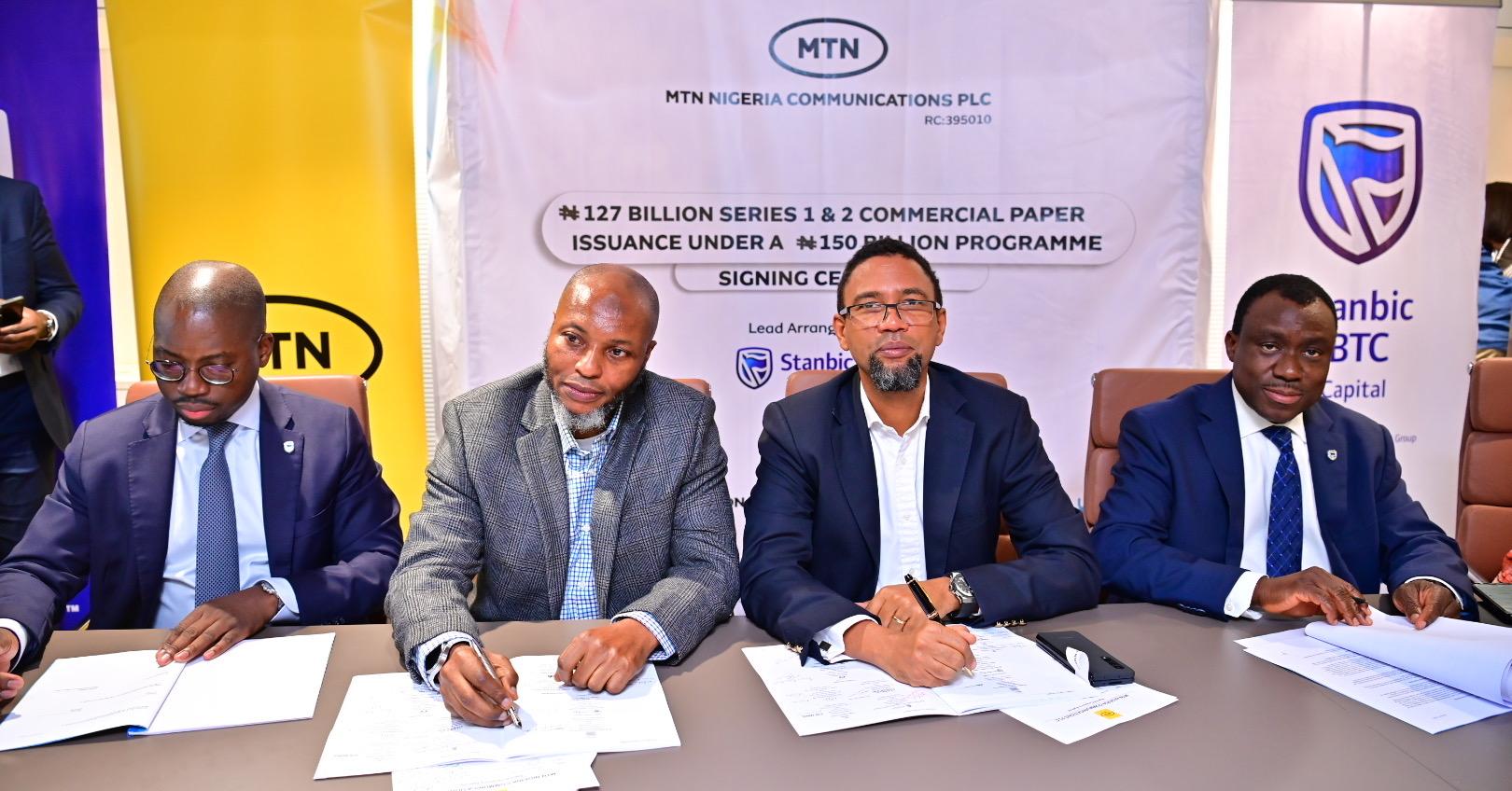 MTN Nigeria issues N127bn commercial paper, largest in Nigeria