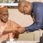 Governor Emmanuel with Babangida