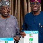 Governor Sanwo-Olu with APC governorship forms