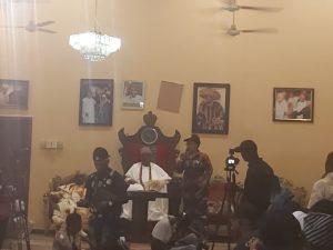 The Ayangburen of Ikorodu, Oba Kabiru Shotobi