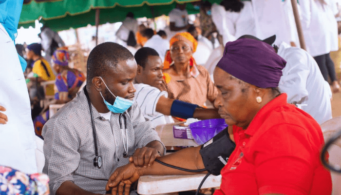 Taiwo Afolabi medical outreach