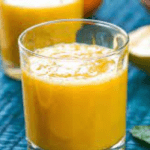 Orange and mango juice