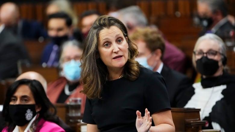 Chrystia Freeland, Minister of Finance, Canada
