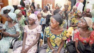 rescued kidnapped Chibok girls