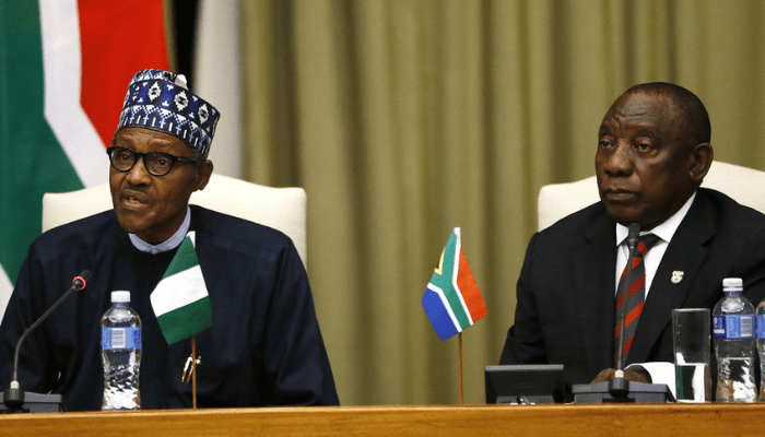 Nigeria–South Africa bilateral relations