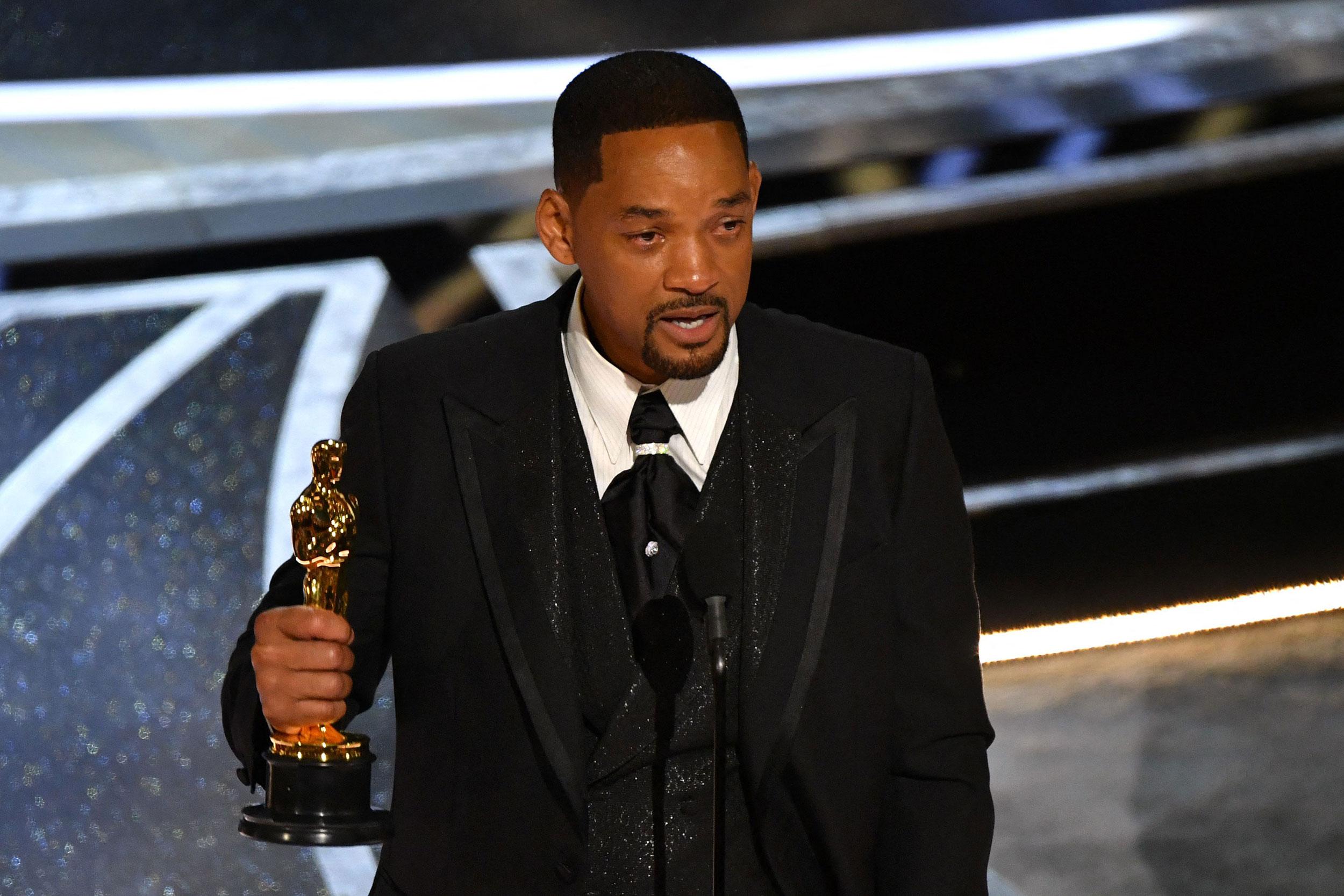 Will Smith resigns from film academy