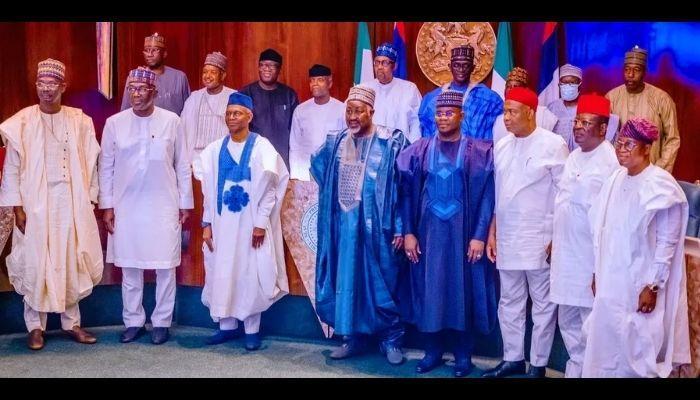 APC governors meeting with Buhari