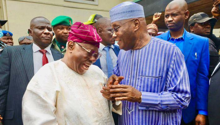 Atiku Abubakar in lagos
