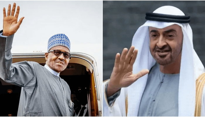 Buhari and Zayed Al Nahyan
