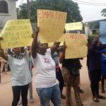 Egor APC members protesting