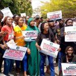 Nigerian Students protest