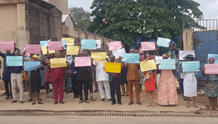 RCCG protest