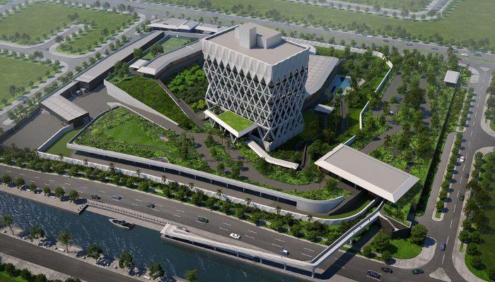 The new US Consulate