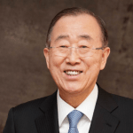 Ban Ki-moon, a former Secretary-General of the United Nations
