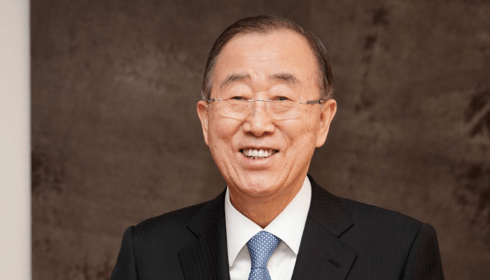 Ban Ki-moon, a former Secretary-General of the United Nations