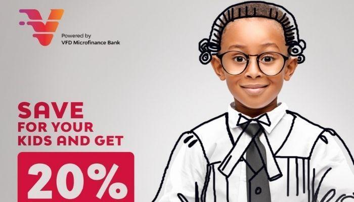 V bank children's saving