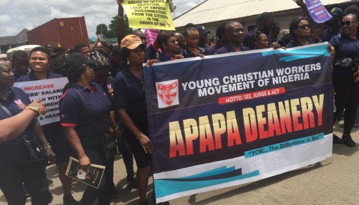 Young christian workers