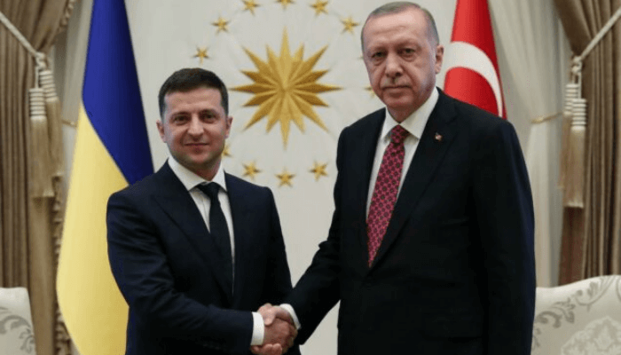 Zelensky and Erdogan
