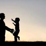 a child and his father