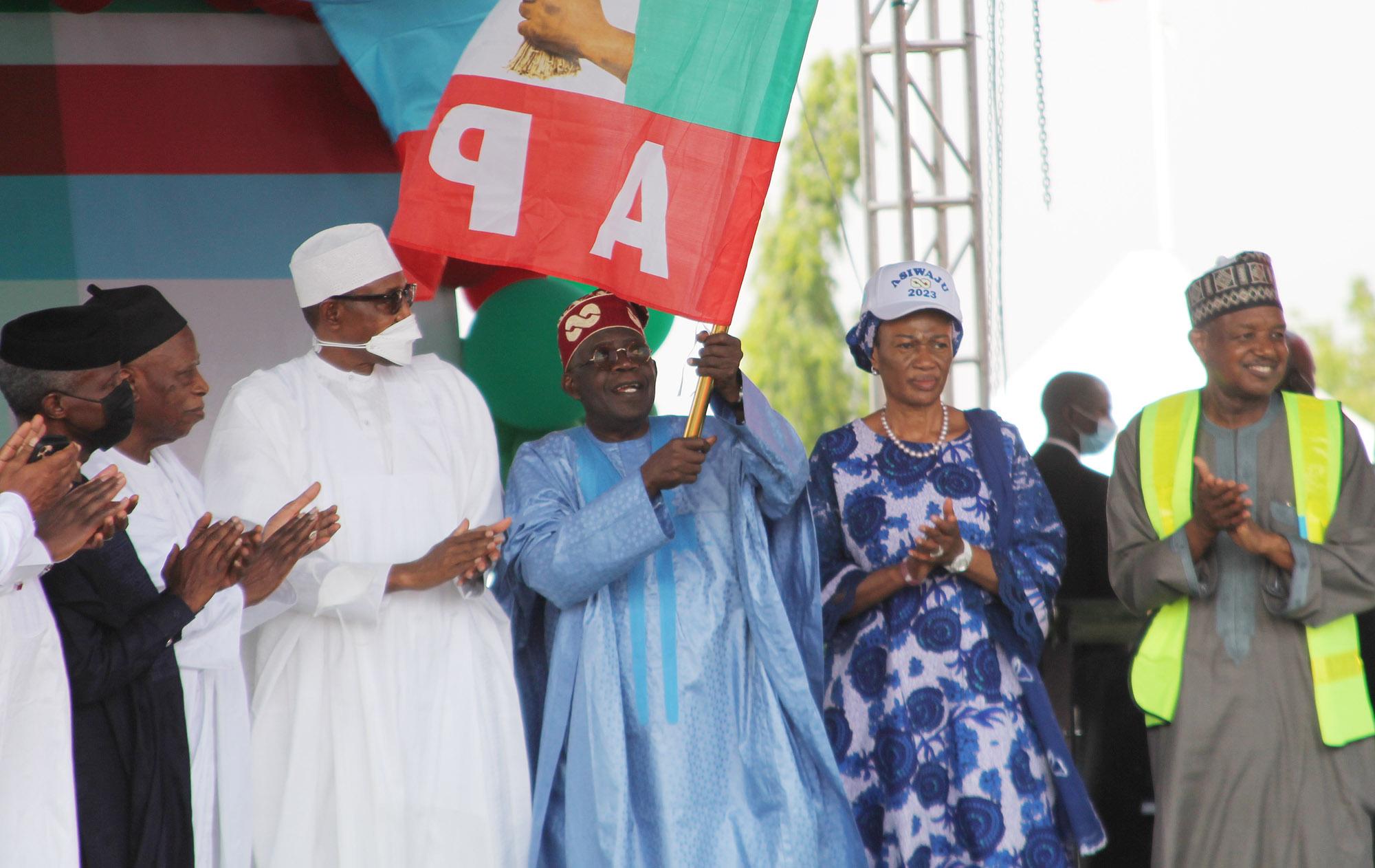 jubilation as Bola Tinubu becomes APC's presidential flagbearer