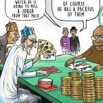 Buhari draws Joker on Tinubu with Ahmed Lawan, Abdullahi Adamu