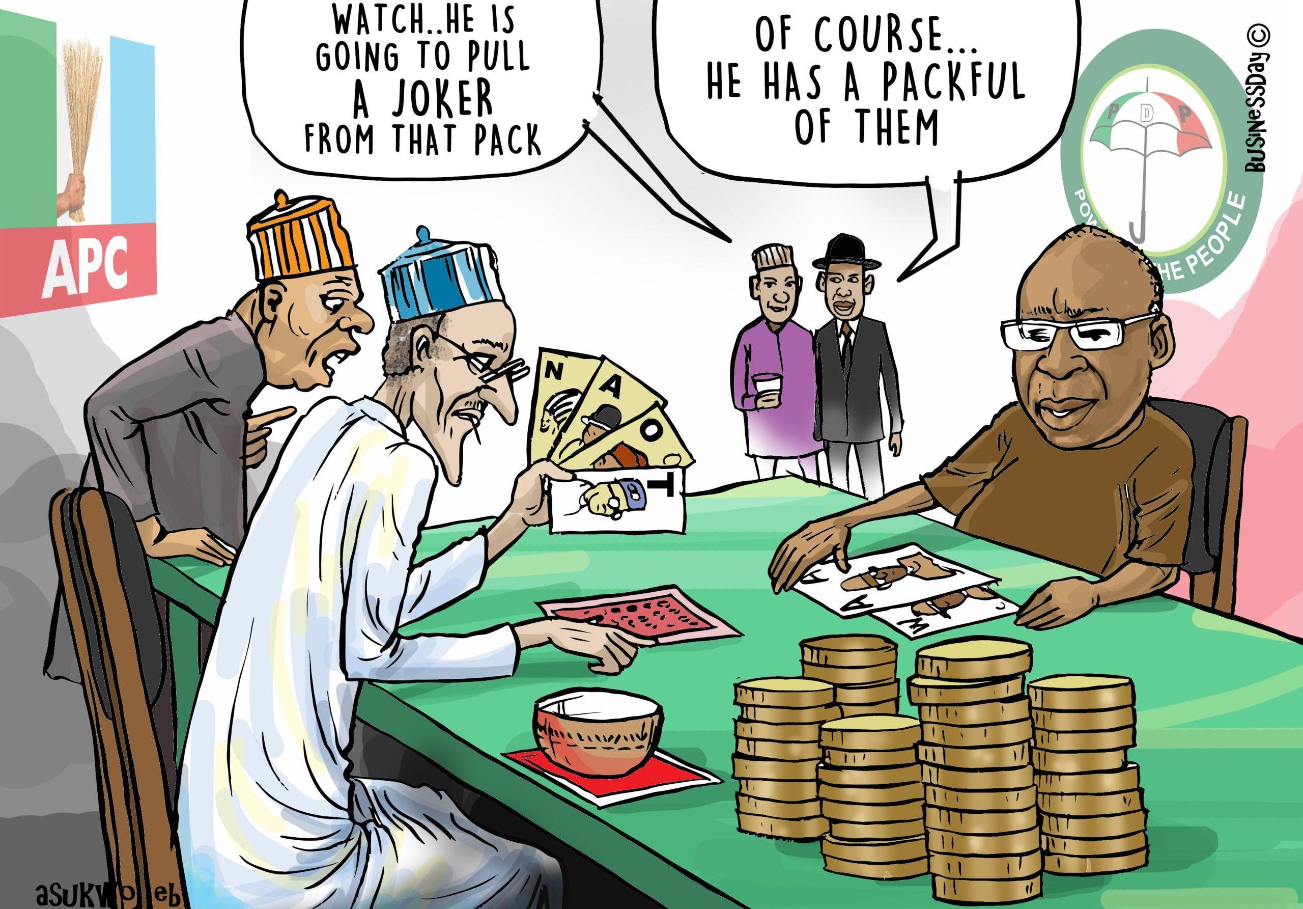 Buhari draws Joker on Tinubu with Ahmed Lawan, Abdullahi Adamu